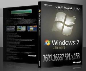 Скачать программу Windows 7 Ultimate 7601.16537 SP1 v.153 (x86/x64/ENG/RUS/Game)